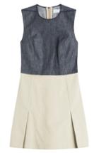 Victoria Beckham Denim Dress With Denim Top