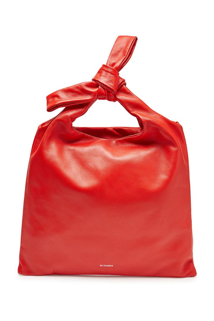 Jil Sander Jil Sander Knot Small Leather Tote