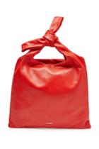 Jil Sander Jil Sander Knot Small Leather Tote
