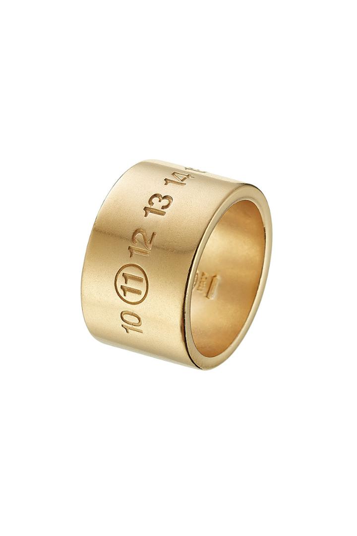 Maison Margiela Maison Margiela Gold-plated Ring