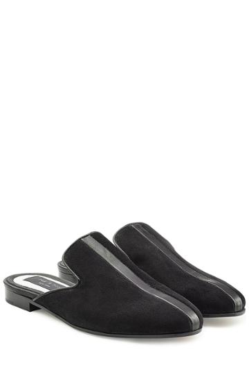 Rag & Bone Rag & Bone Suede And Leather Slip-ons