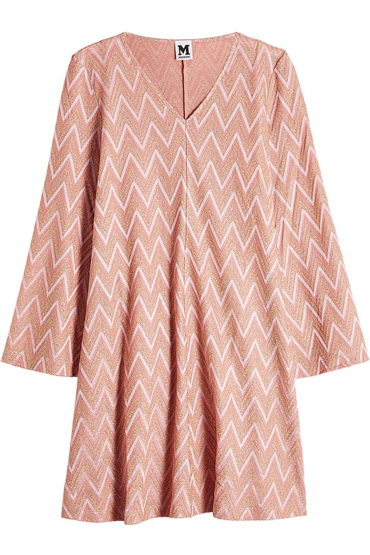 M Missoni M Missoni Patterned Mini Dress With Lurex