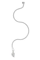 Anita Ko Jewelry Anita Ko Jewelry 18kt White Gold Leaf Pendant Necklace With Diamonds