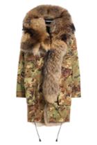 Dsquared2 Dsquared2 Parka With Fur Lining