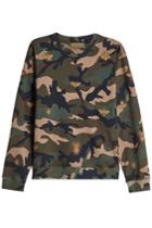 Valentino Valentino Printed Cotton Sweatshirt With Embellishment