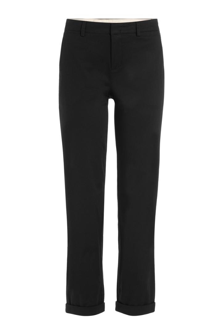 Vince Vince Boyfriend Cotton Trousers - Black