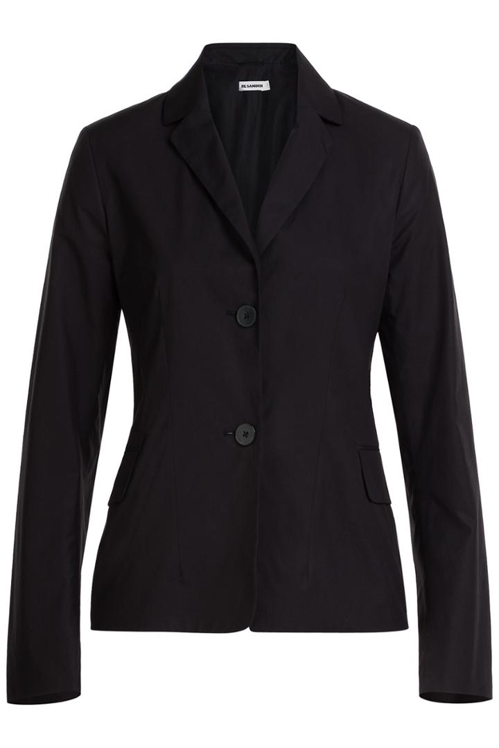 Jil Sander Jil Sander Cotton Blazer - Black