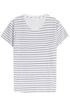 Velvet Velvet Henni Striped Cotton T-shirt - Stripes