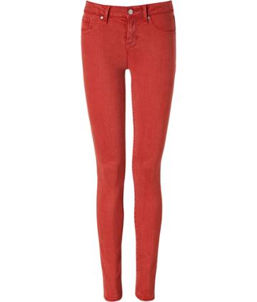 Marc By Marc Jacobs Antique Red Skinny Jeans