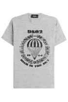 Dsquared2 Dsquared2 Cotton T-shirt With Print - Grey
