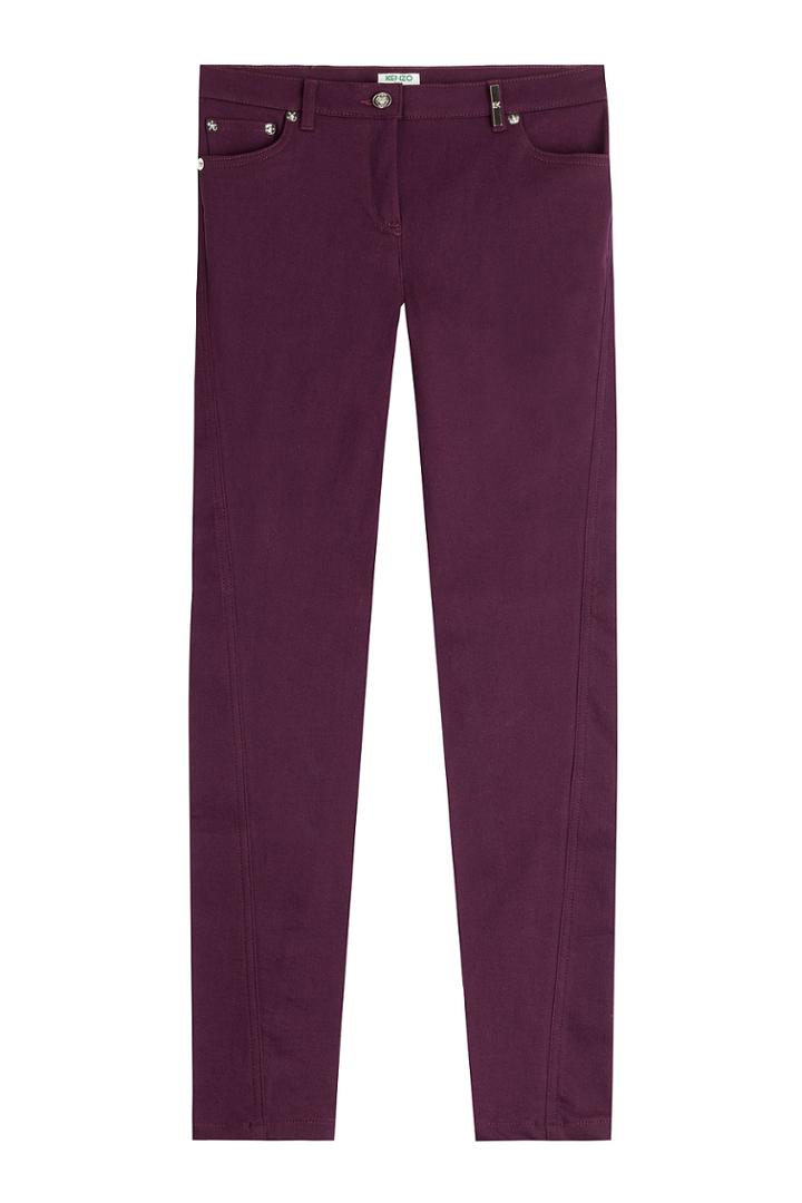Kenzo Kenzo Skinny Jeans - Purple