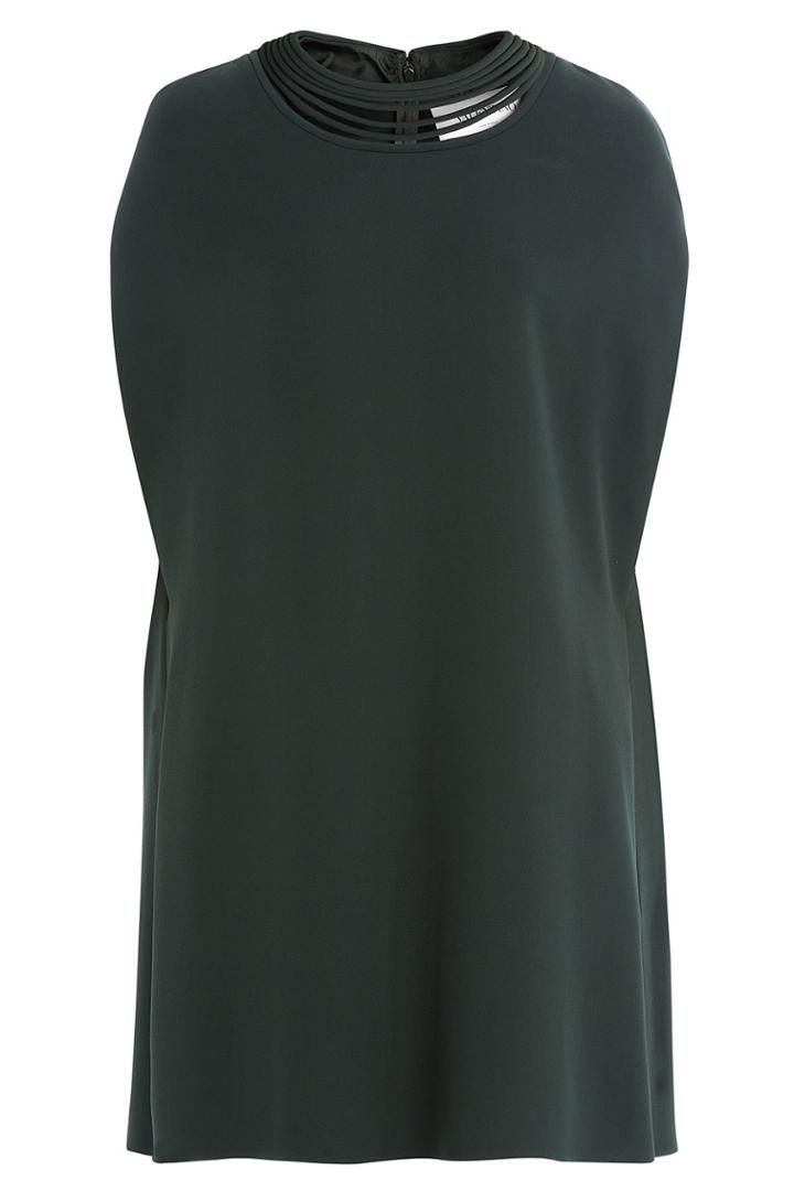 Valentino Valentino Silk Cape Dress