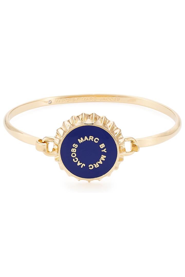 Marc By Marc Jacobs Marc By Marc Jacobs Logo Bangle - Blue