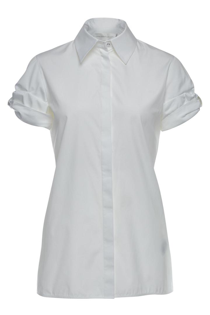 Victoria Victoria Beckham Victoria Victoria Beckham Bow Sleeve Cotton Shirt