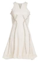 Alexander Wang Alexander Wang Bouclé Dress With Eyelet Embellishment