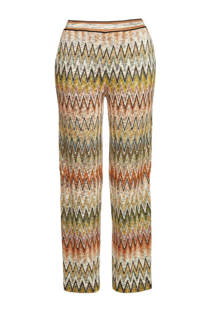 Missoni Missoni Wide Leg Pants With Wool