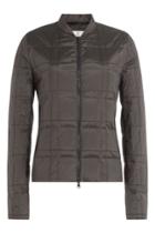 Brunello Cucinelli Brunello Cucinelli Silk Down Jacket With Embellishment - Grey