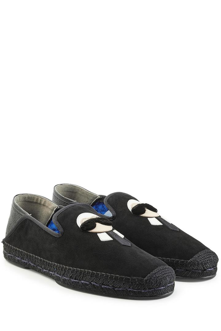 Fendi Fendi Karlito Espadrilles With Suede And Leather