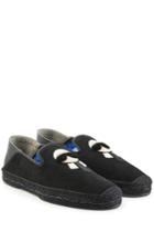 Fendi Fendi Karlito Espadrilles With Suede And Leather