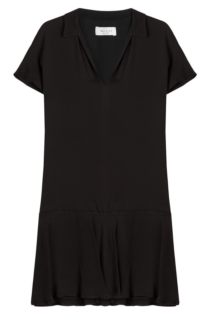 Paul & Joe Paul & Joe Dress With Ruffled Hem - Black