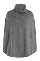 Claudia Schiffer Claudia Schiffer Wool Cape With Cashmere - Grey