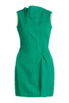 Roland Mouret Roland Mouret Zonda Textured Dress - Green
