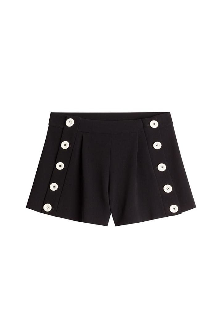 Boutique Moschino Boutique Moschino Sailor Shorts - Black