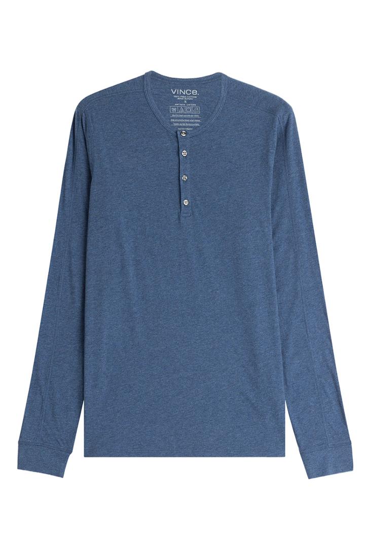 Vince Cotton Jersey Henley