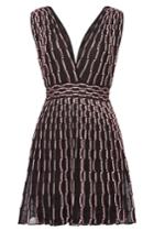 M Missoni M Missoni Sleeveless Mini Dress With Metallic Thread