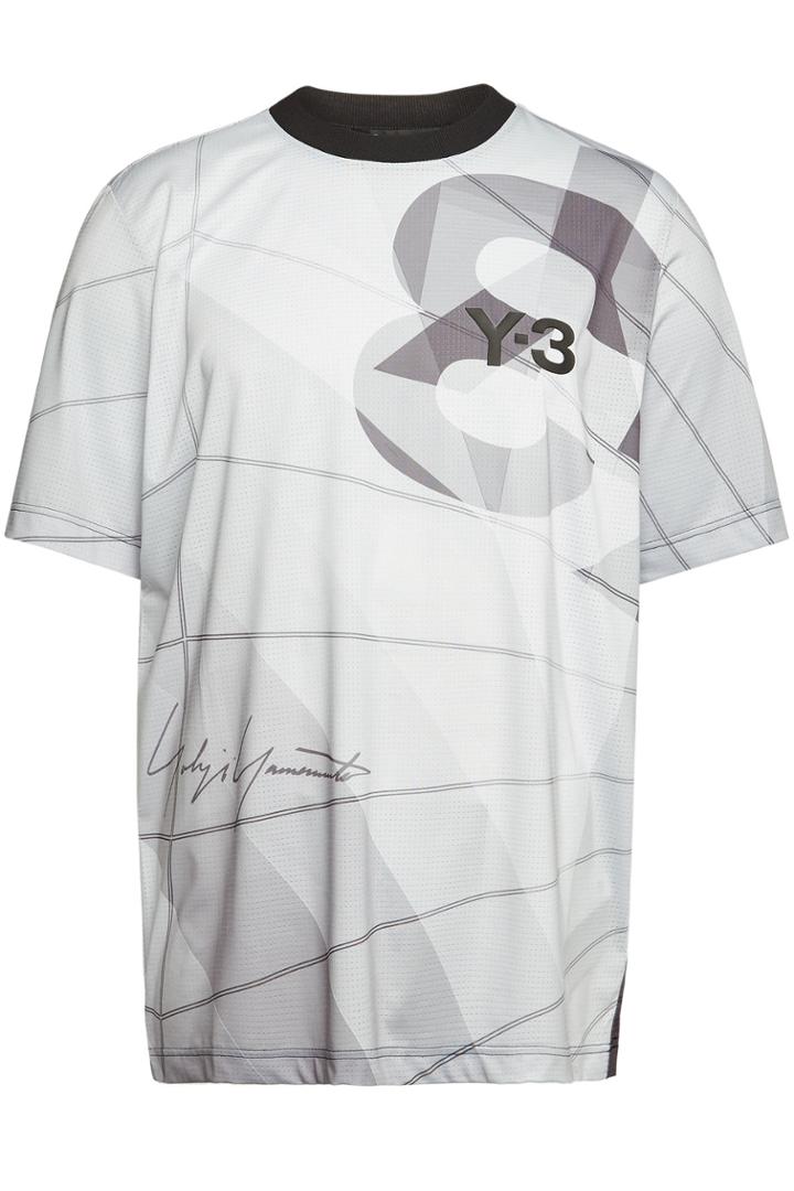 Y-3 Y-3 Football Printed T-shirt