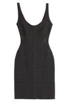 Herv L Ger Structured Tank Dress