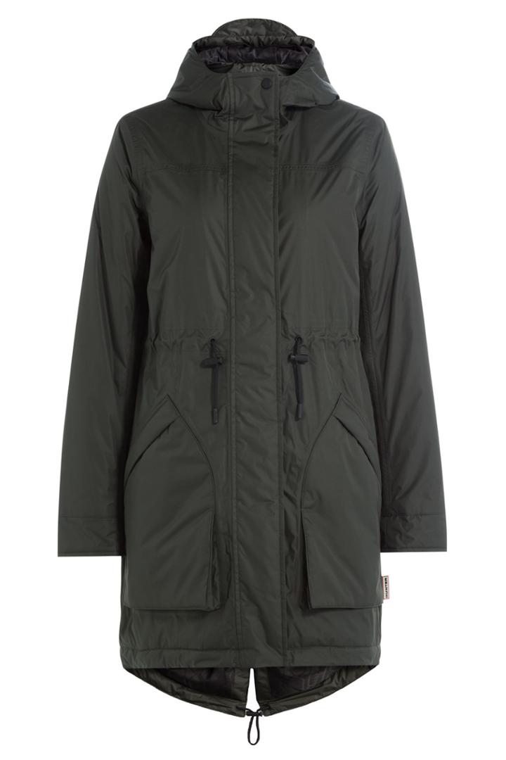 Hunter Hunter Drawstring Coat