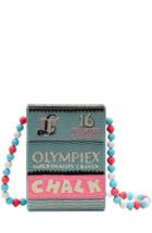 Olympia Le-tan Embroidered Chalk Box Shoulder Bag