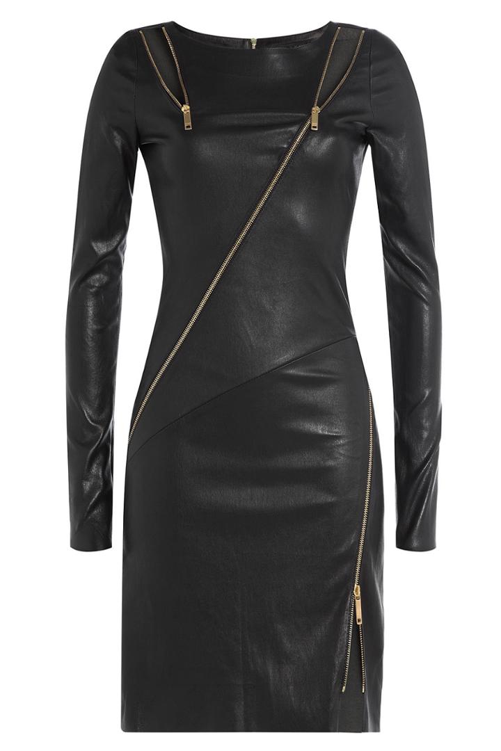 Jitrois Jitrois Leather Sheath With Zippers And Cutouts