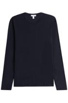 James Perse James Perse Long Sleeved Cotton Top - Blue