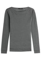 Donna Karan Donna Karan Wool Jersey Top - None