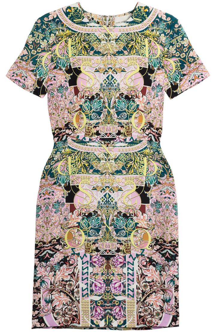 Mary Katrantzou Printed Silk Jersey Dress