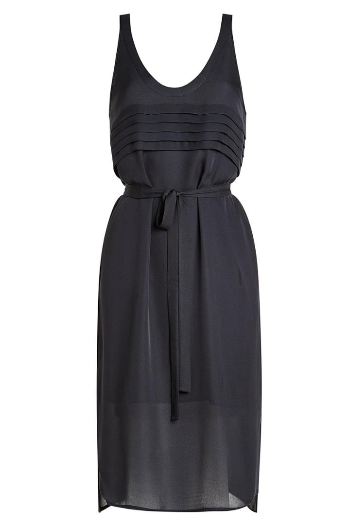 T By Alexander Wang T By Alexander Wang Silk Dress With Belted Waist