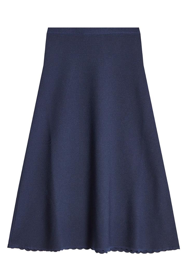 Victoria Beckham Victoria Beckham Knitted Wool Skirt