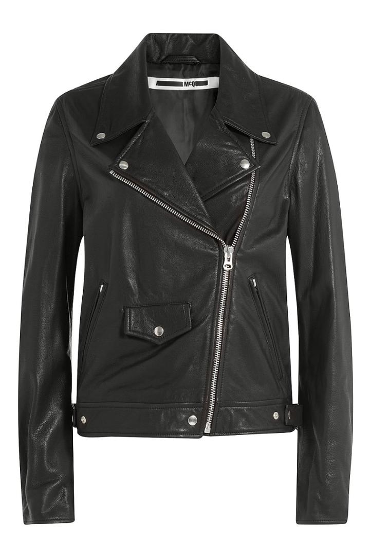 Mcq Alexander Mcqueen Mcq Alexander Mcqueen Leather Biker Jacket