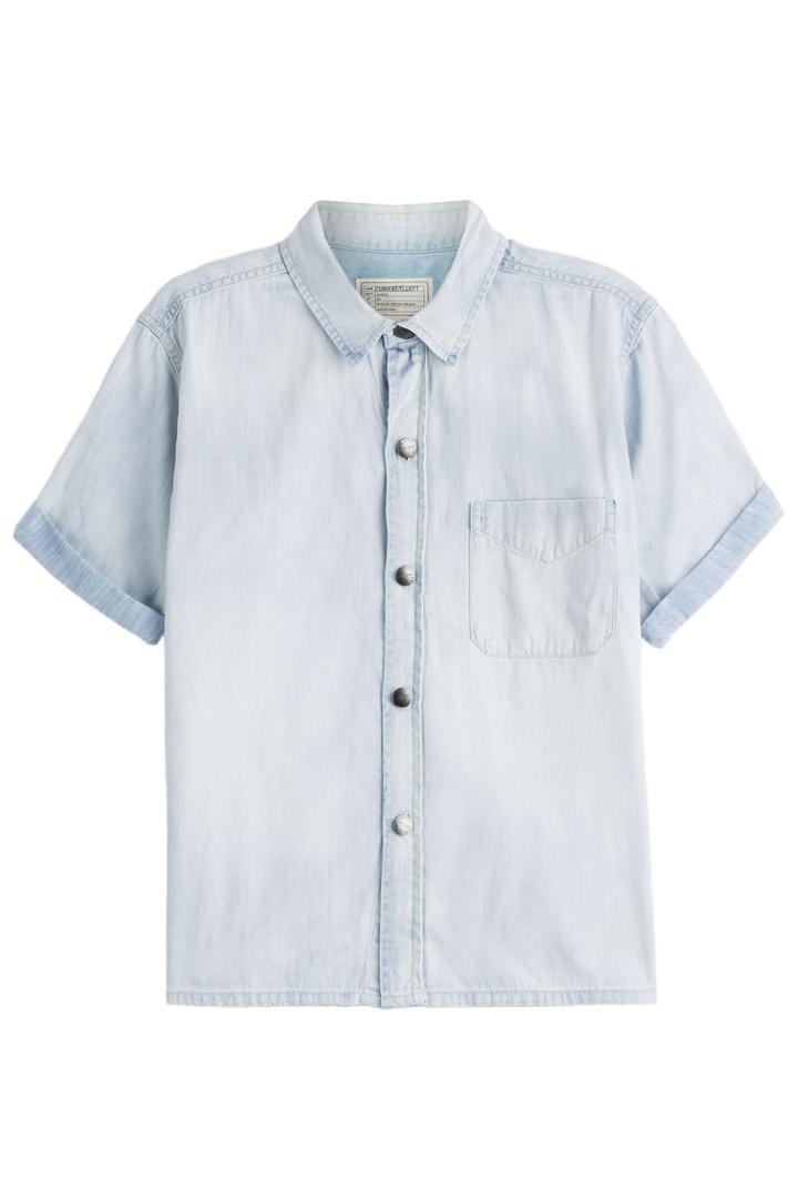 Current/elliott Current/elliott The Costa Denim Shirt - Blue