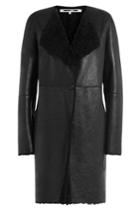 Mcq Alexander Mcqueen Mcq Alexander Mcqueen Shearling Coat - Black
