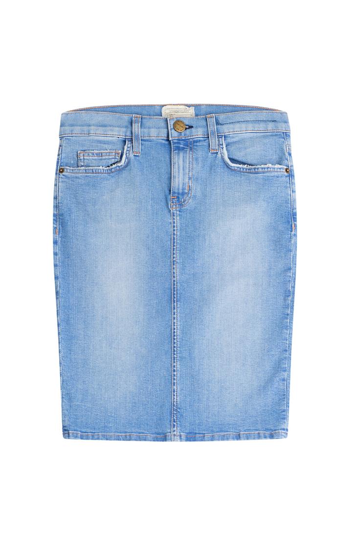 Current/elliott Denim Pencil Skirt