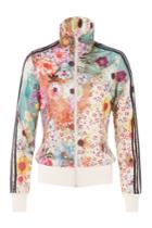 Adidas Originals Adidas Originals Floral Print Zip Front Jacket - Multicolor