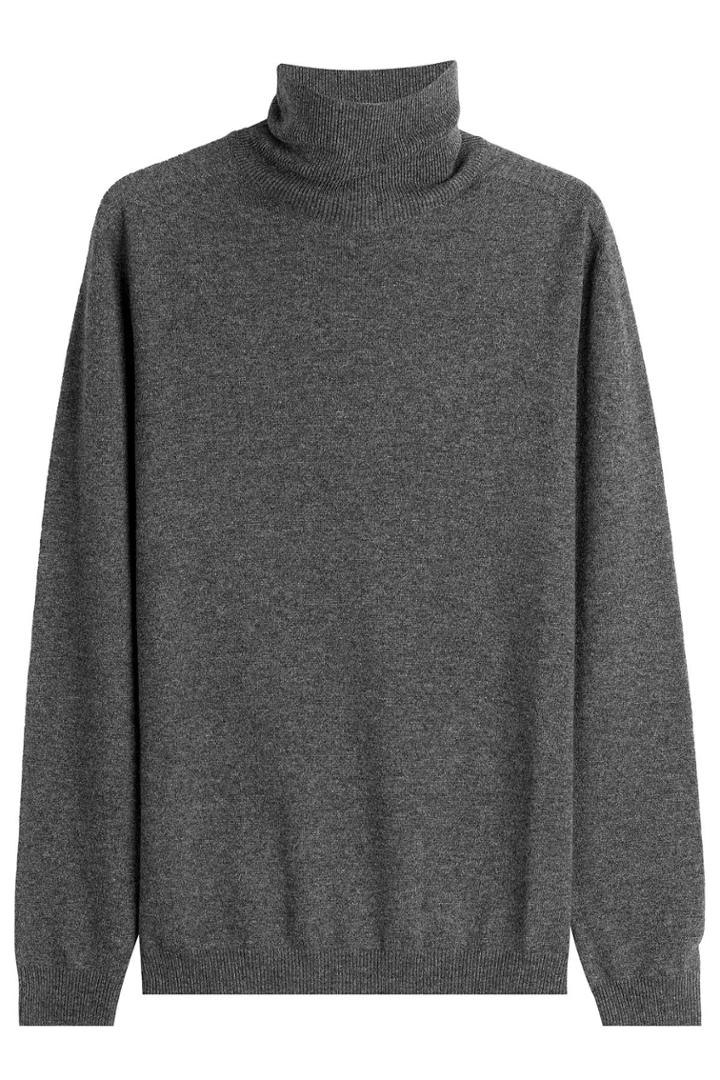 Jil Sander Jil Sander Cashmere Turtleneck Pullover - Grey