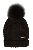 Woolrich Woolrich Serenity Wool Hat With Fox Fur