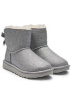 Ugg Ugg Mini Bailey Bow Sparkle Boots With Shearling
