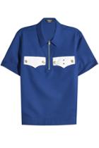 Calvin Klein 205w39nyc Calvin Klein 205w39nyc Cotton Polo Shirt With Embossed Buttons