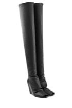 Rick Owens Rick Owens Leather Over-the-knee Boots