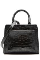 Victoria Beckham Victoria Beckham Snake-embossed Patent Leather Shoulder Bag